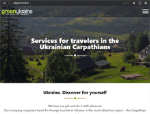 Tablet Screenshot of green-ukraine.com